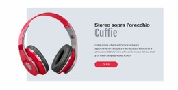 Cuffie Stereo - Modello Del Sito