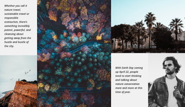 Most Creative Website Mockup For Rest At Nature