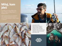 Rybaření A Lov - Šablona Pro Vývoj Webu