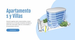 Maqueta De Sitio Web Para Bienes Raíces Comerciales