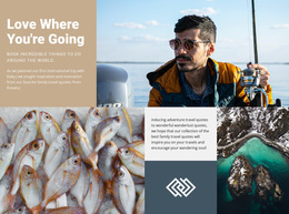 HTML5 Template Fishing And Hunting For Any Device