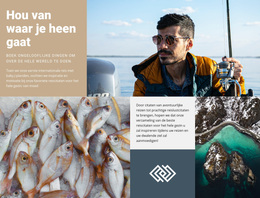 Multifunctioneel WordPress-Thema Voor Vissen En Jagen