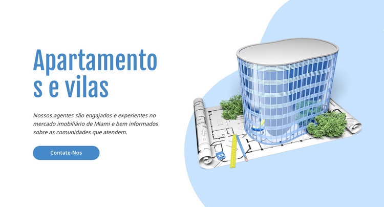 Imóveis comerciais Modelos de construtor de sites