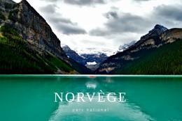 Voyages En Norvège – Excellente Page De Destination