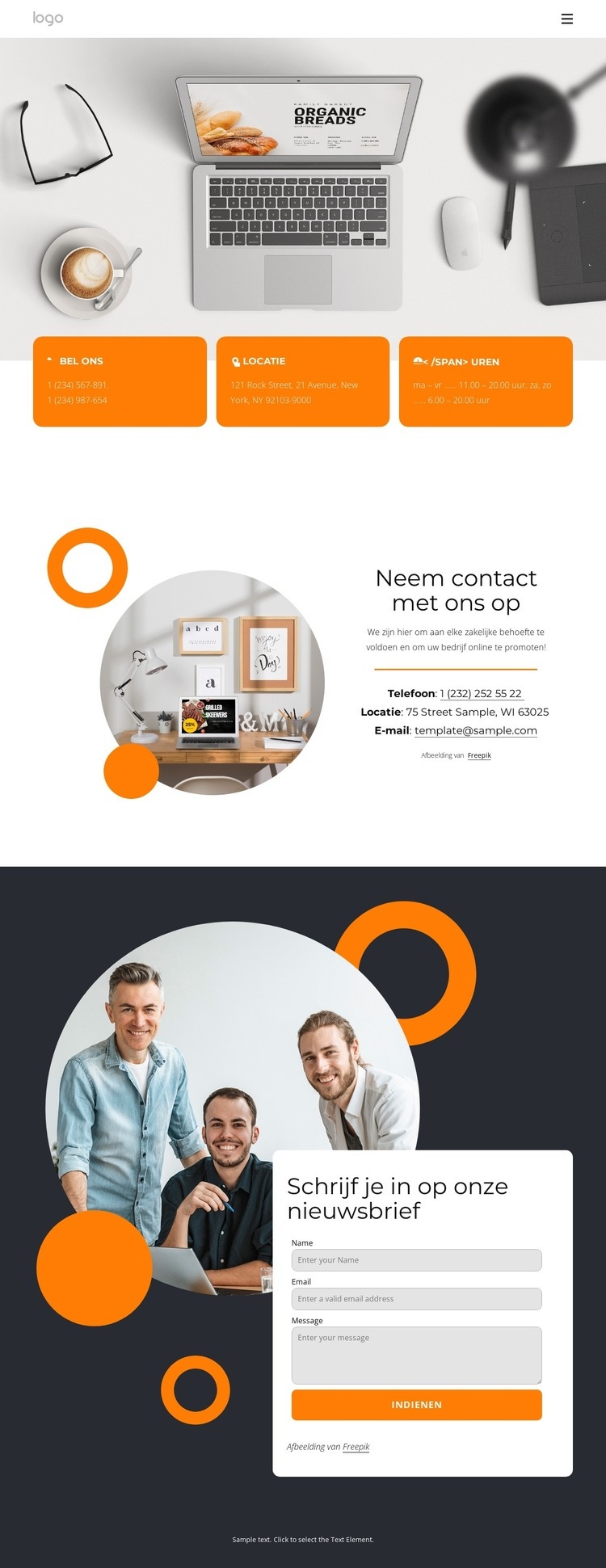 Geweldige websites bouwen voor toonaangevende merken Html Website Builder