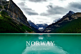 Travel Norway Tours - Creative Multipurpose Website Mockup