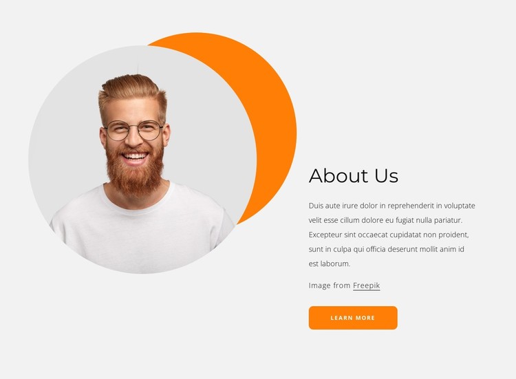 We are embracers of change CSS Template
