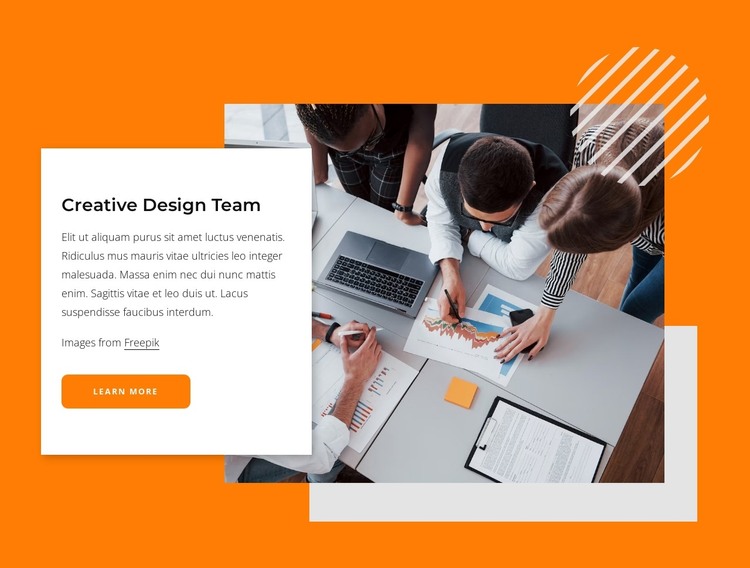 We drive experiences for brands with purpose HTML Template