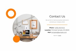Contacts With Shapes - HTML File Creator