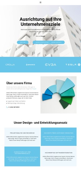 CSS-Layout Für Union Junger Unternehmer