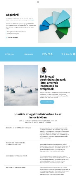 Minden Az Együttműködésről - Ingyenes HTML-Sablon