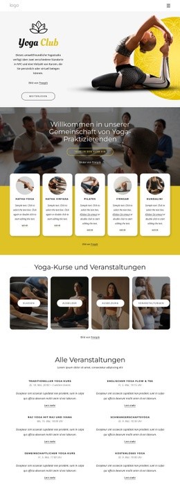 100 Wöchentliche Kurse Im Studio Bootstrap-Vorlage