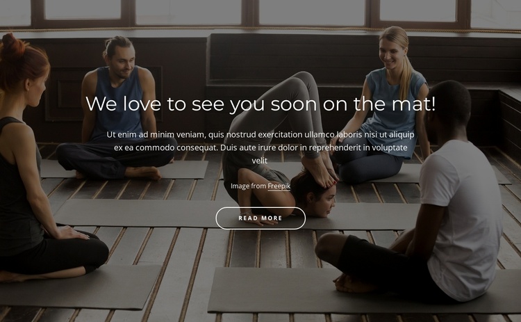 Traditional yoga practice Joomla Template