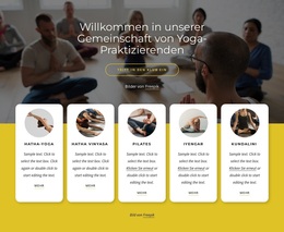 Unsere Gemeinschaft Von Yoga-Praktizierenden