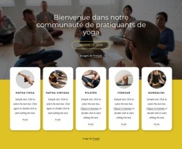 Créez Votre Propre Site Web Pour Notre Communauté De Pratiquants De Yoga