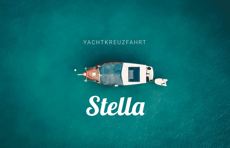 Kreuzfahrt auf Yacht WordPress-Theme