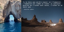 Paysages Spatiaux - Prototype De Site Web