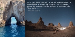 Paisagens Espaciais - Protótipo De Site