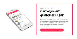 Design HTML Para Carregue Em Qualquer Lugar