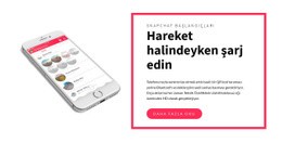 Hareket Halindeyken Şarj Edin - Duyarlı Web Sitesi Tasarımı