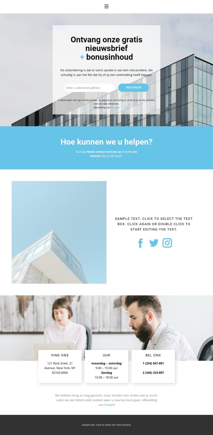 Kantoor zoeken WordPress-thema