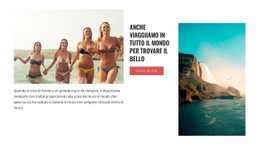 Progettazione Di Siti Web Premium Per Vacanze Esotiche Al Mare