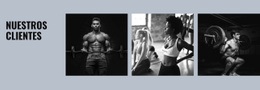 Impresionante Diseño Web Para Ver Nuestros Clientes