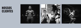 Veja Nossos Clientes - Modelo De Site Pessoal