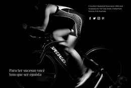 Sociedade Para Ciclistas - Download De Modelo HTML