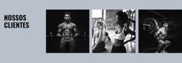Veja Nossos Clientes - Página De Destino Simples
