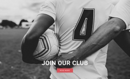 Sportovní Fotbalový Klub - Design HTML Page Online