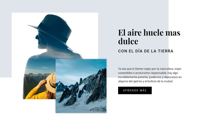 El aire huele mas dulce Plantilla CSS