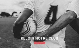 Club De Football Sportif - Meilleur Modèle HTML