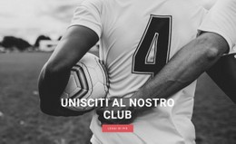 Club Di Calcio Sportivo Progettazione Di Siti Web