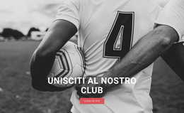 Club Di Calcio Sportivo - Miglior Modello HTML