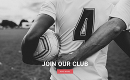 Sport Football Club Builder Joomla