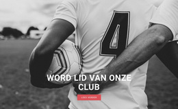 Sport Voetbalclub - Professioneel WordPress-Thema