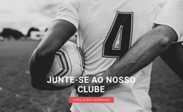 Clube De Futebol Esportivo - Modelos De Sites