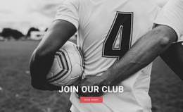 Sportfotbollsklubb - Design HTML Page Online