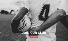 Sport Football Club - Website Template