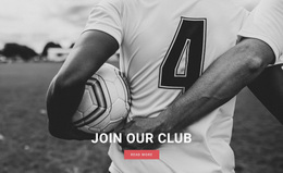 Stunning Web Design For Sport Football Club