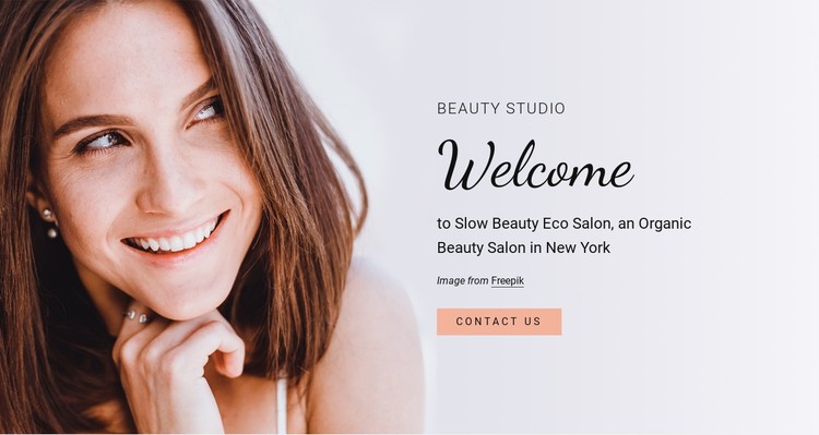 Beauty studio  CSS Template