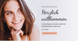 Schönheitsstudio - Kostenlose Vorlage