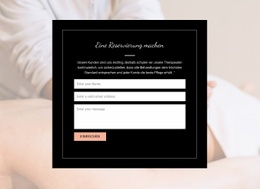 Online-Reservierung Vornehmen - Online HTML Page Builder