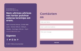 Formulario De Contacto