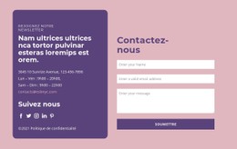 Formulaire De Contact