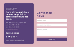 Formulaire De Contact