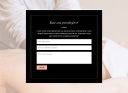 Effettua La Prenotazione Online - Funzionalità Tema WordPress