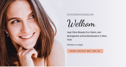 Schoonheid Studio - Gratis Sjabloon