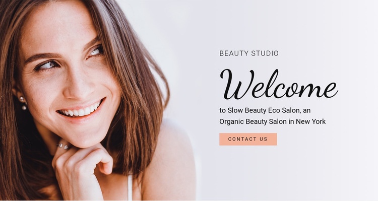 Beauty studio  Webflow Template Alternative
